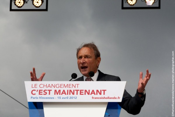 Grand Rassemblement de François Hollande - Esplanade du Château de Vincennes