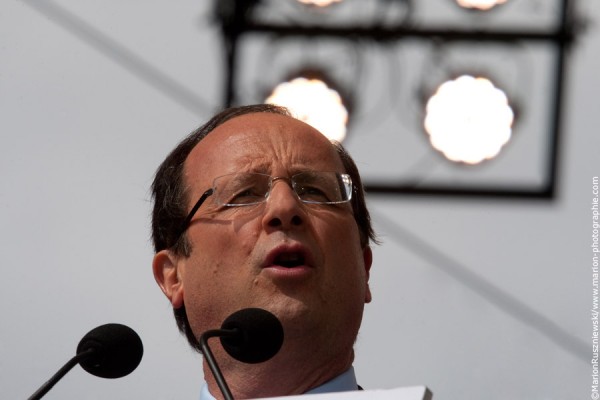 Grand Rassemblement de François Hollande - Esplanade du Château de Vincennes