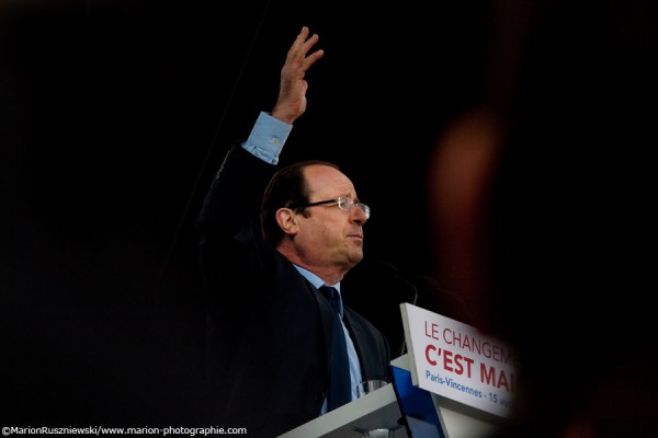 Grand Rassemblement de François Hollande - Esplanade du Château de Vincennes