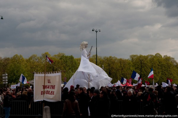 Grand Rassemblement de François Hollande - Esplanade du Château de Vincennes