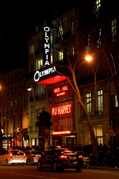 PJ Harvey à L'olympia