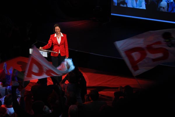 Meeting de Ségolène Royal pour les primaires du PS