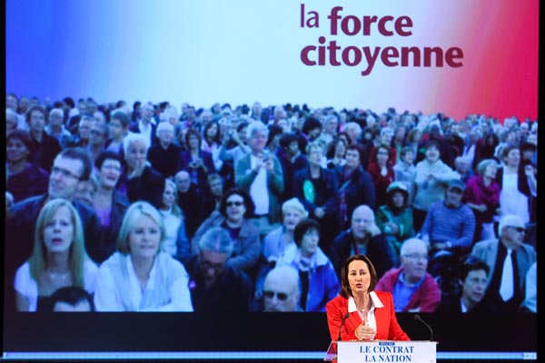 Meeting de Ségolène Royal pour les primaires du PS
