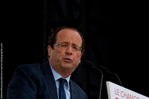 Grand Rassemblement de François Hollande - Esplanade du Château de Vincennes