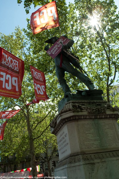 Défilé du 1er mai 2012 à Paris