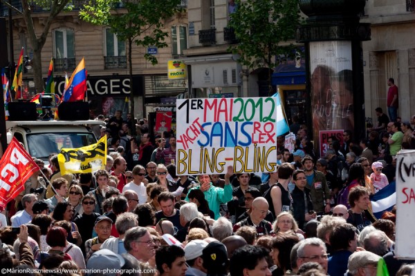 Défilé du 1er mai 2012 à Paris