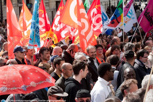 Défilé du 1er mai 2012 à Paris