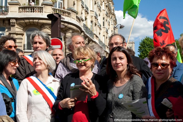 Défilé du 1er mai 2012 à Paris