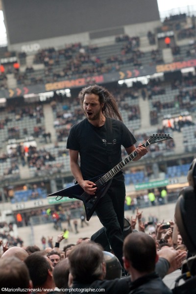 Gojira - supporting band for Metallica