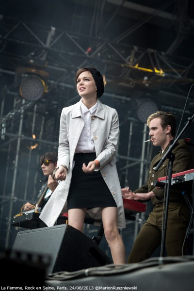 La Femme - Rock en Seine 2013