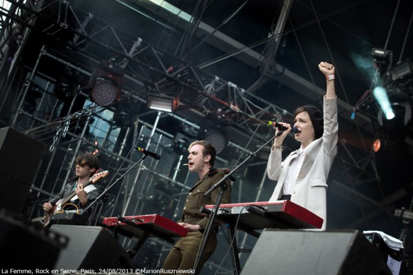 La Femme - Rock en Seine 2013