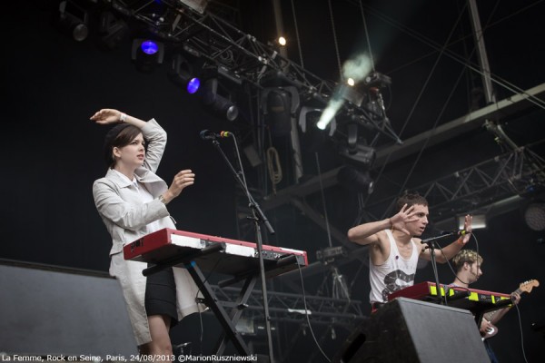 La Femme - Rock en Seine 2013