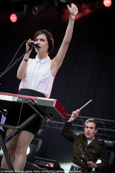 La Femme - Rock en Seine 2013