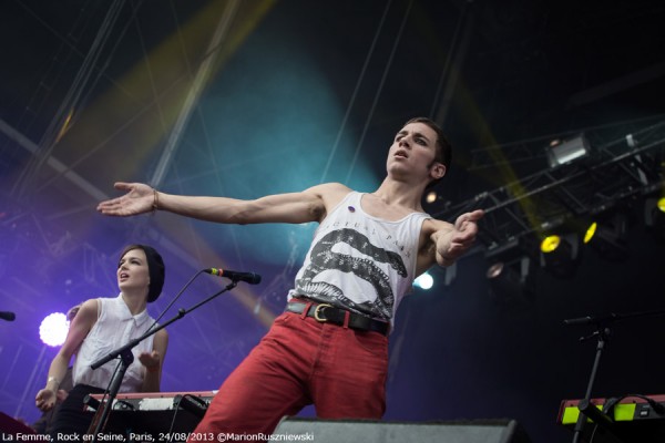 La Femme - Rock en Seine 2013