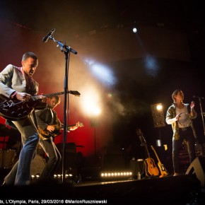 Jeff Wootton & The Last Shadow Puppets, L'Olympia, Paris, 29/03/2016