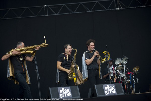 King Khan & The Shrines - Rock en Seine 2017